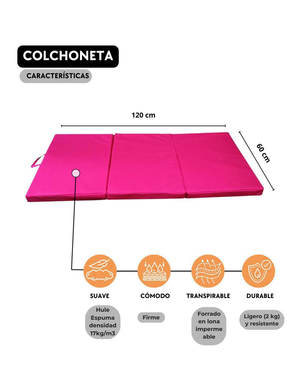 Colchoneta pegaso colchonetas marca pegaso "confort" firme