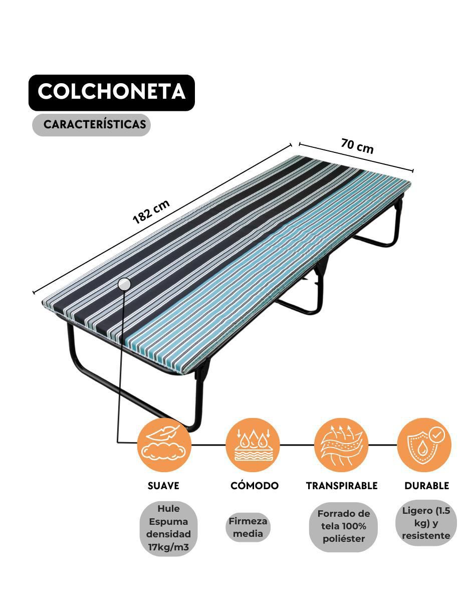 Colchoneta colchonetas confort medio 2