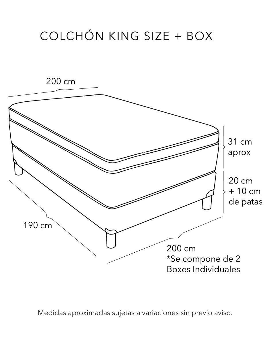 Juego de colchón y box Trini Box 7