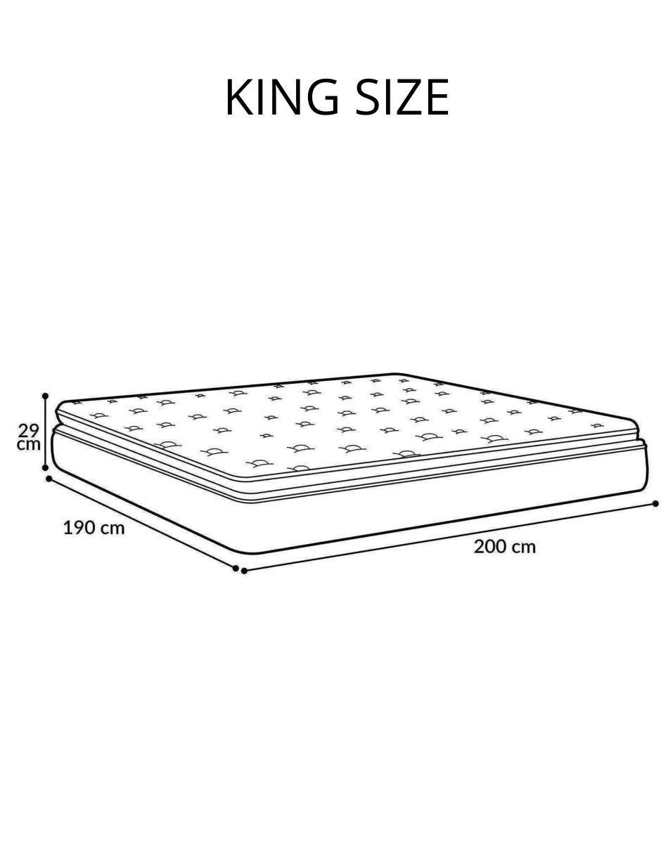Colchón regular Delta confort medio King Size 3