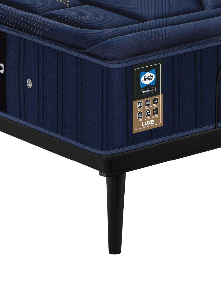 Juego de colchón y box Blue Bell Luxe 4