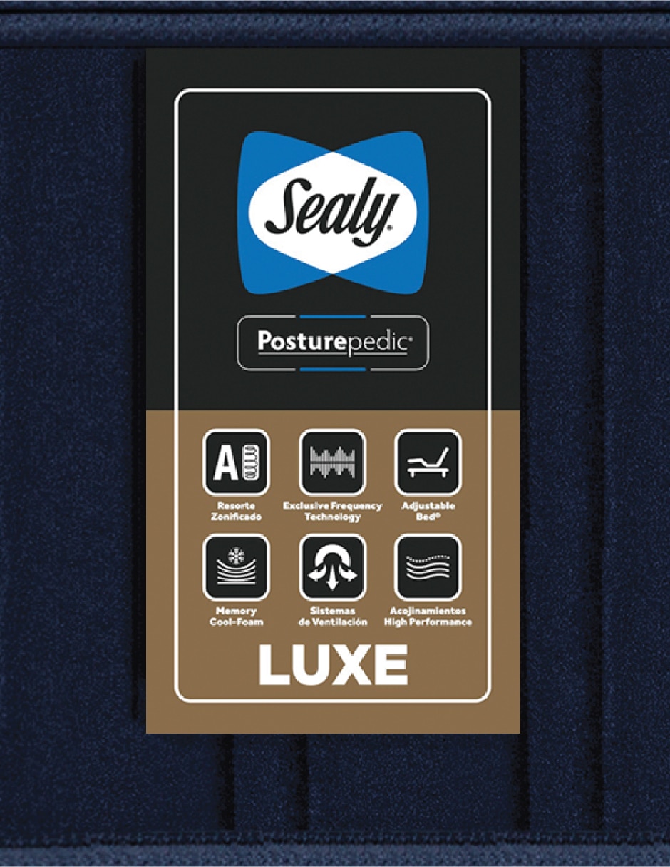 Juego de colchón y box Blue Bell Luxe 5