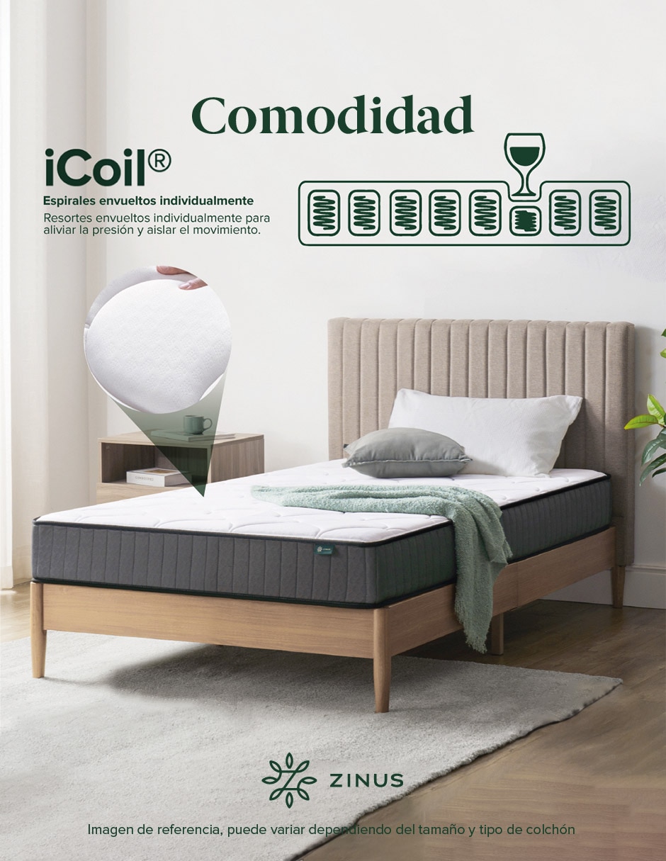 Colchón en caja hybrid 5