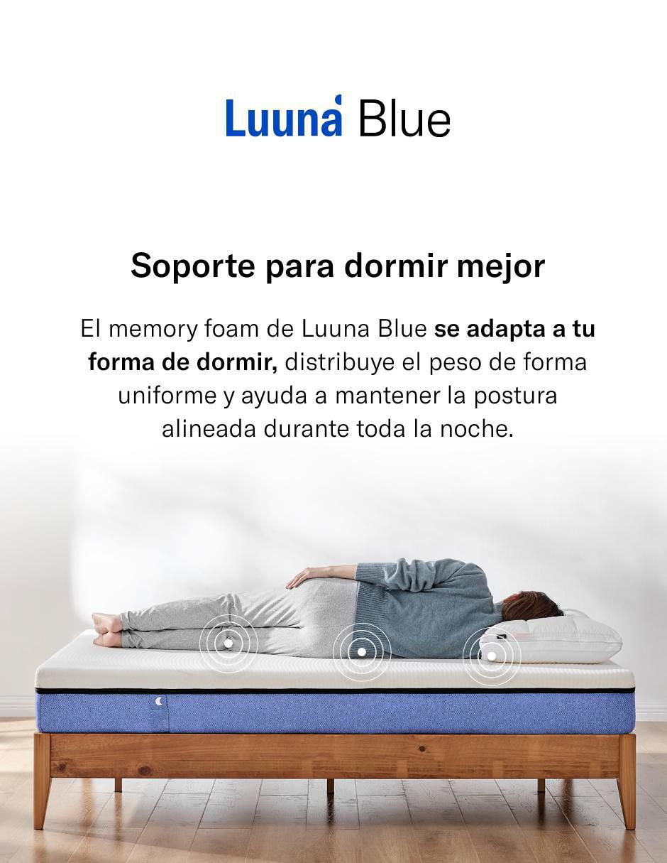 Colchón en caja blue
