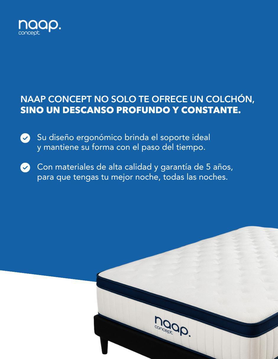 Colchón en caja gel memory foam 7