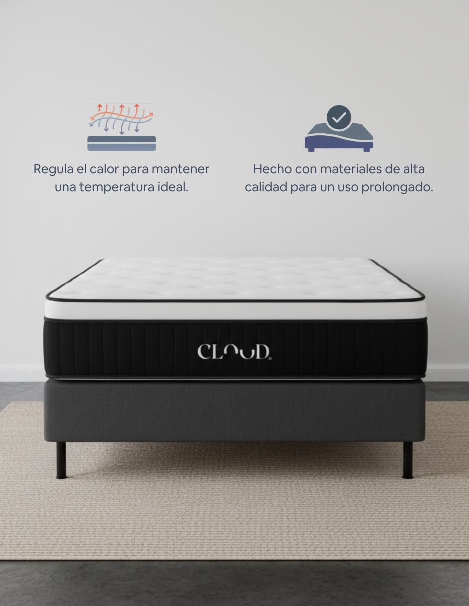 Colchón en caja Luxe 2