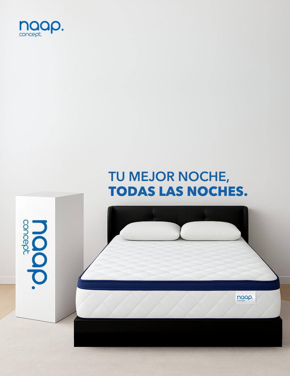 Colchón en caja cotton ortopédico de espuma 7