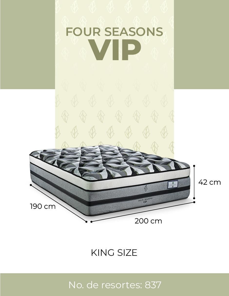 Colchón regular four seasons vip