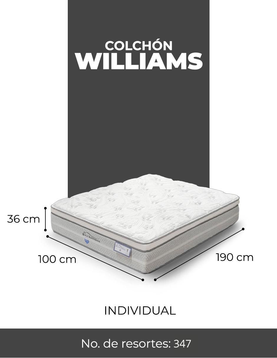 Colchón regular williams back supporter