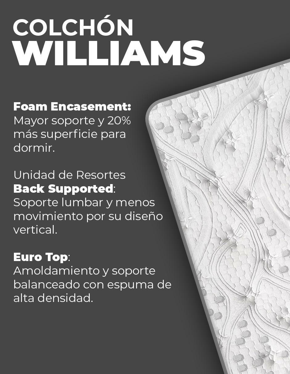 Colchón regular williams back supporter 7