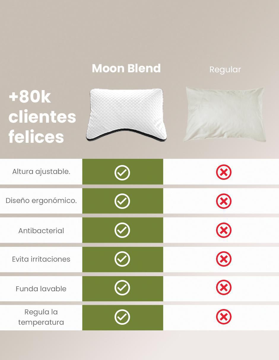 Almohada Moon Blend firmeza media 8