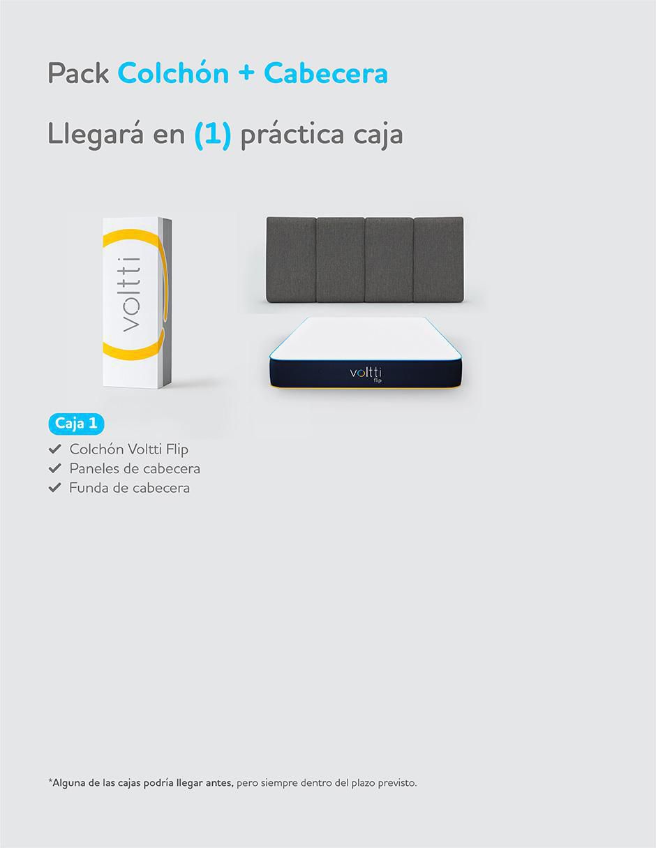Colchón en caja flip 13