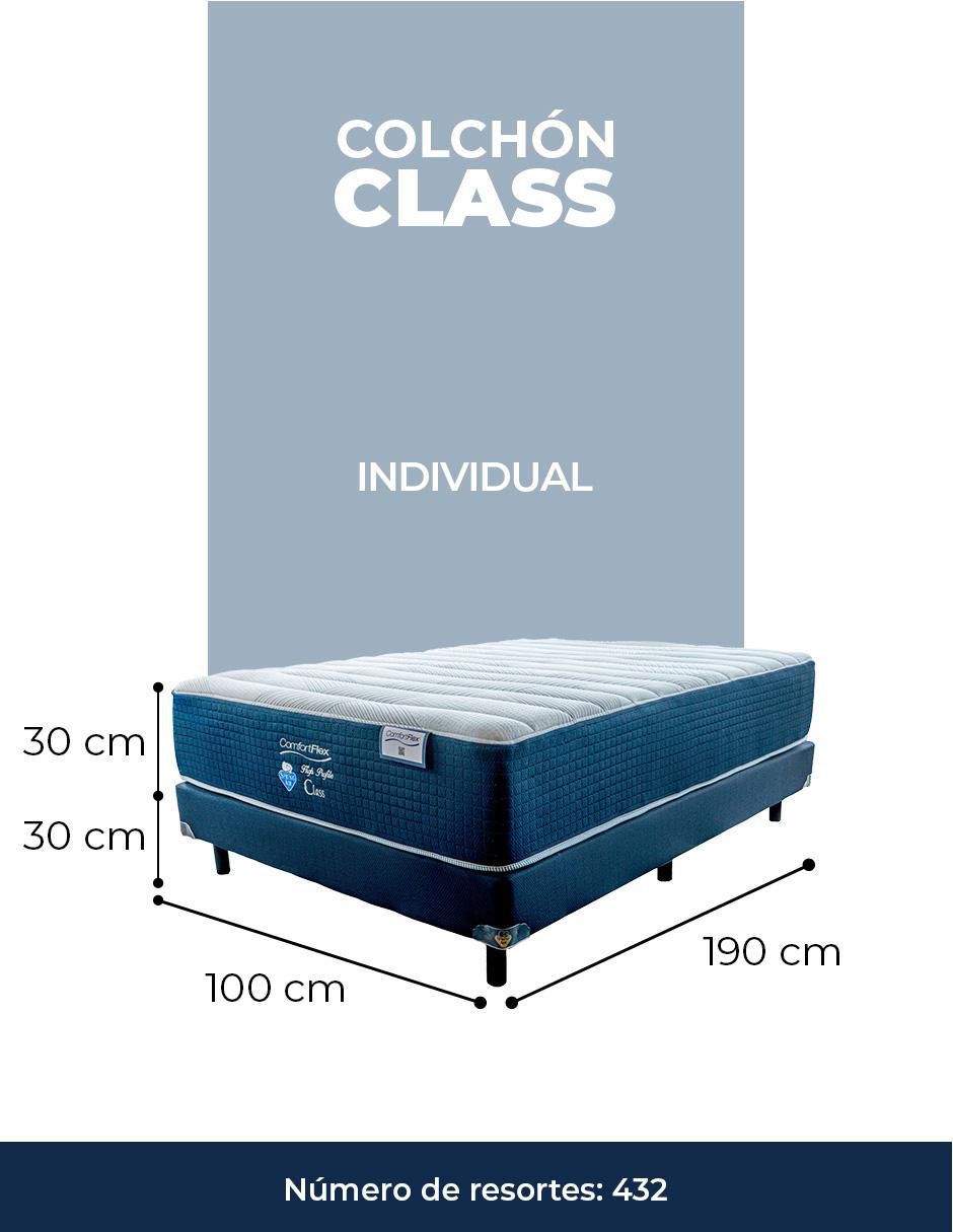 Juego de colchón y box Class 12