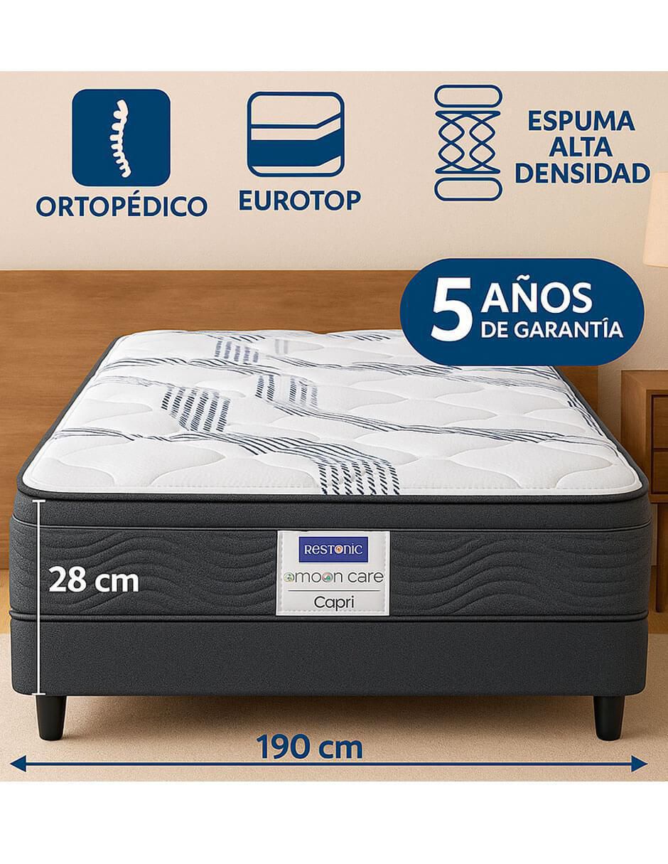 Colchón regular Capri confort semi firme 6