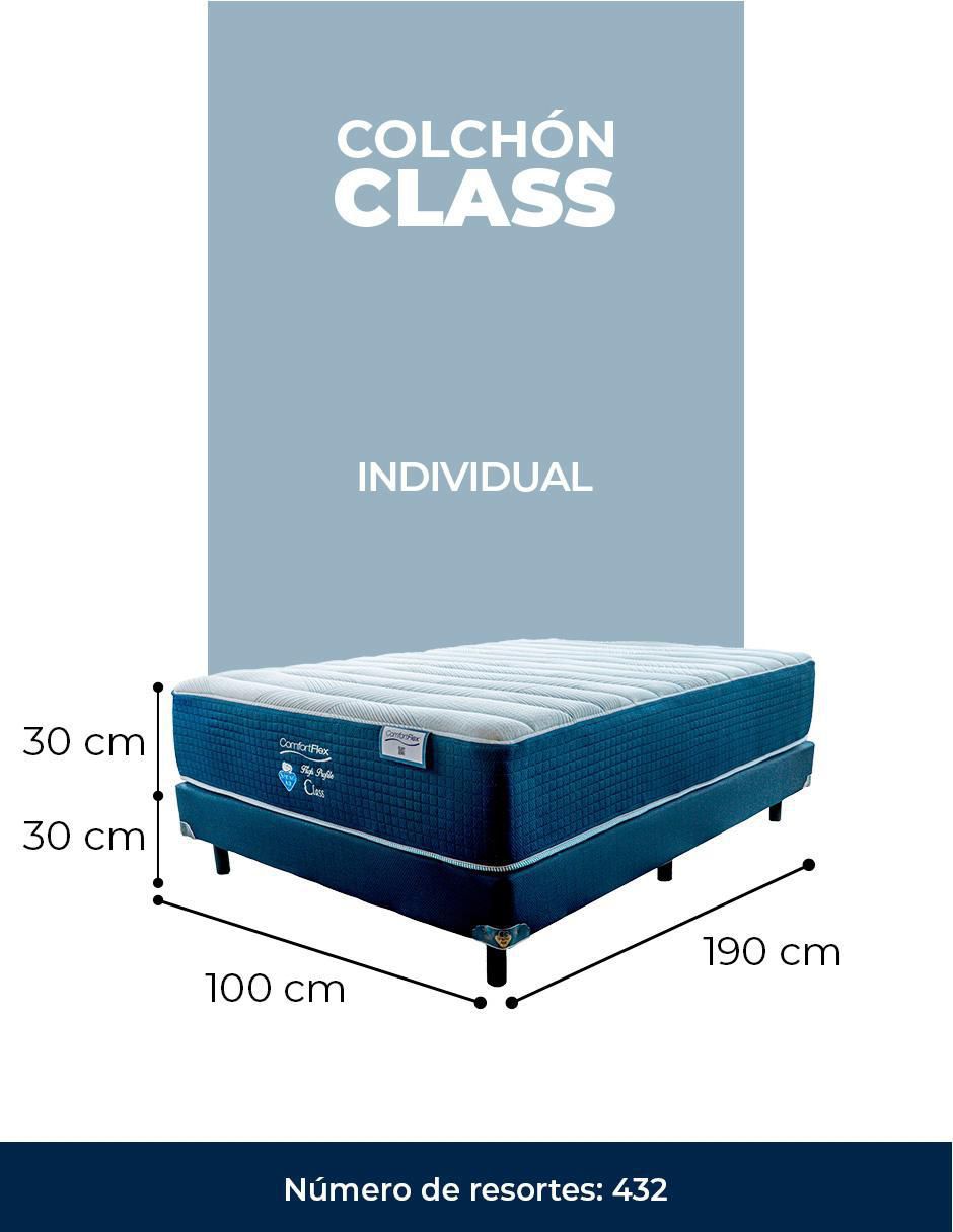 Juego de colchón y box Class 7