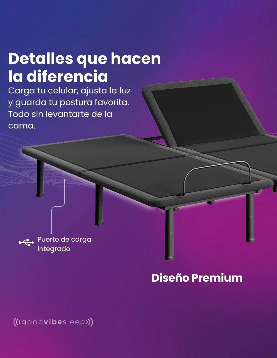 Cama eléctrica de 3 posiciones 7