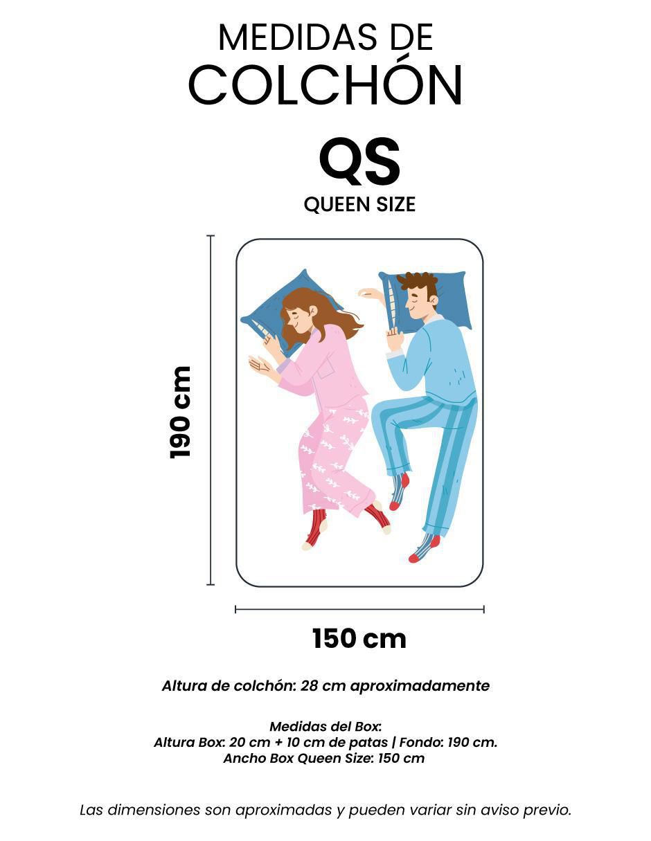 Juego de colchón y box Aries