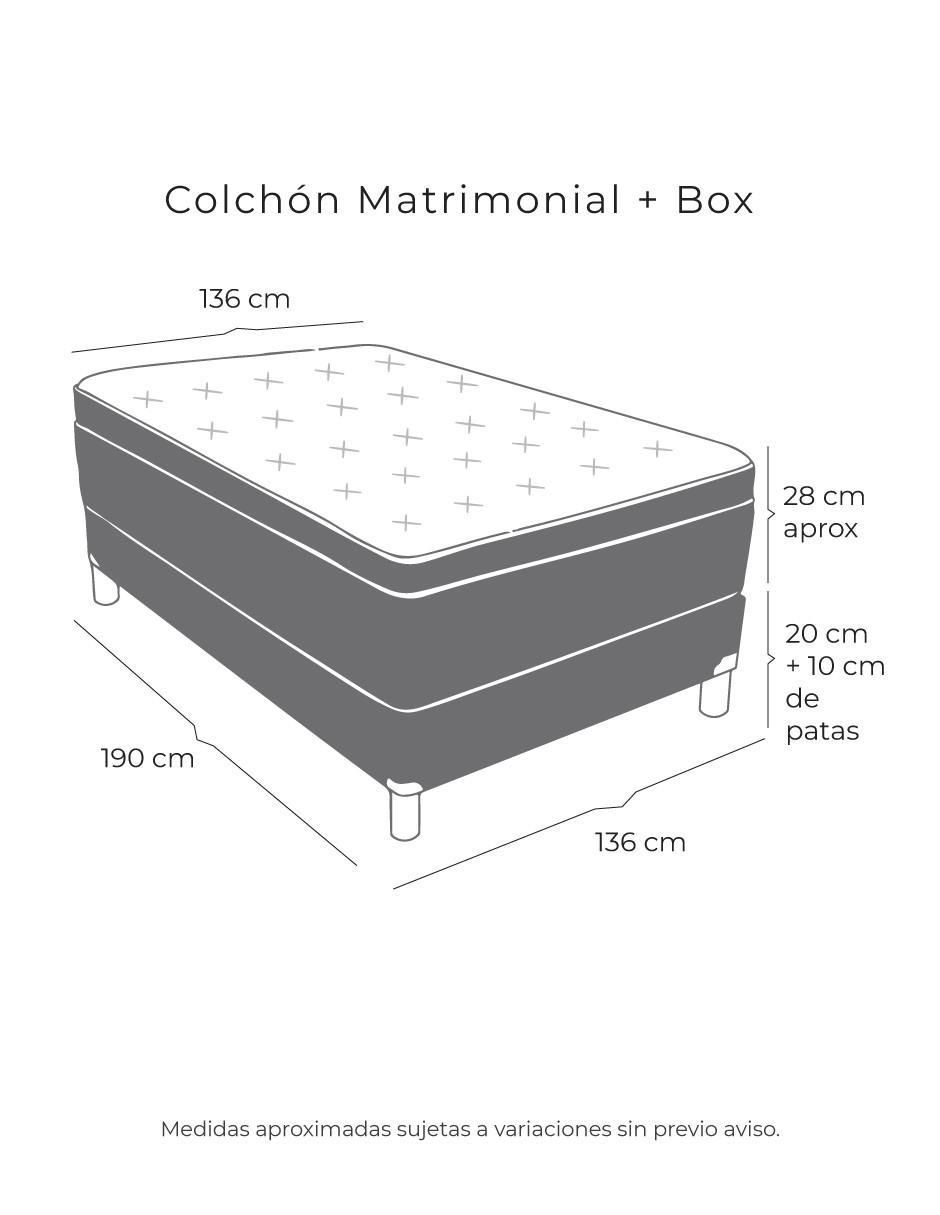 Juego de colchón y box Aries 5
