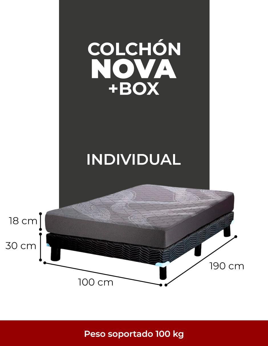 Juego de colchón y box Nova 6
