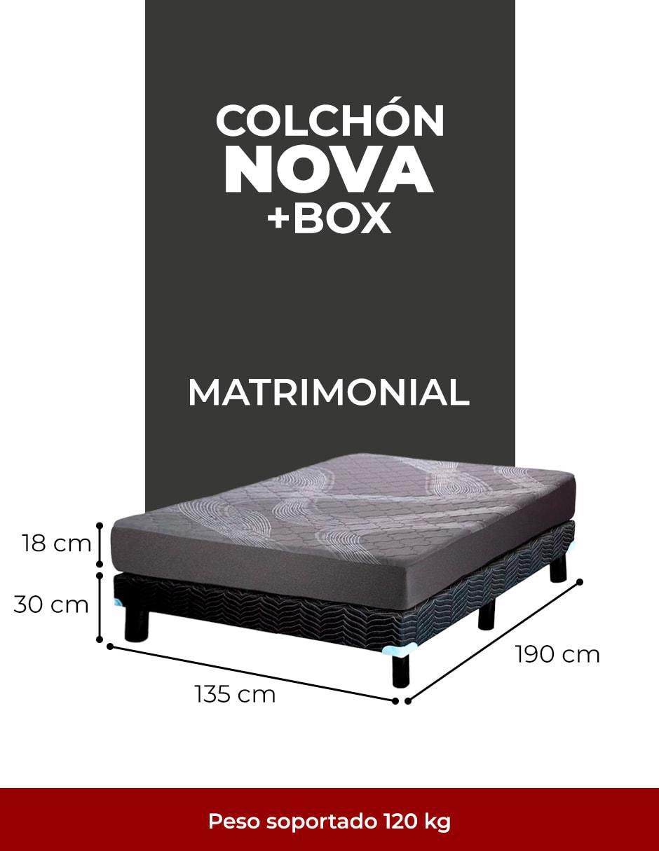 Juego de colchón y box Nova 8